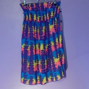 Reverse swim top
